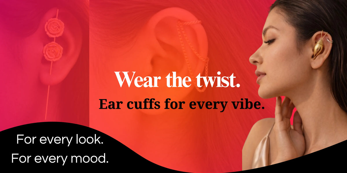 Ear cuffs collection for women in trendy and edgy styles